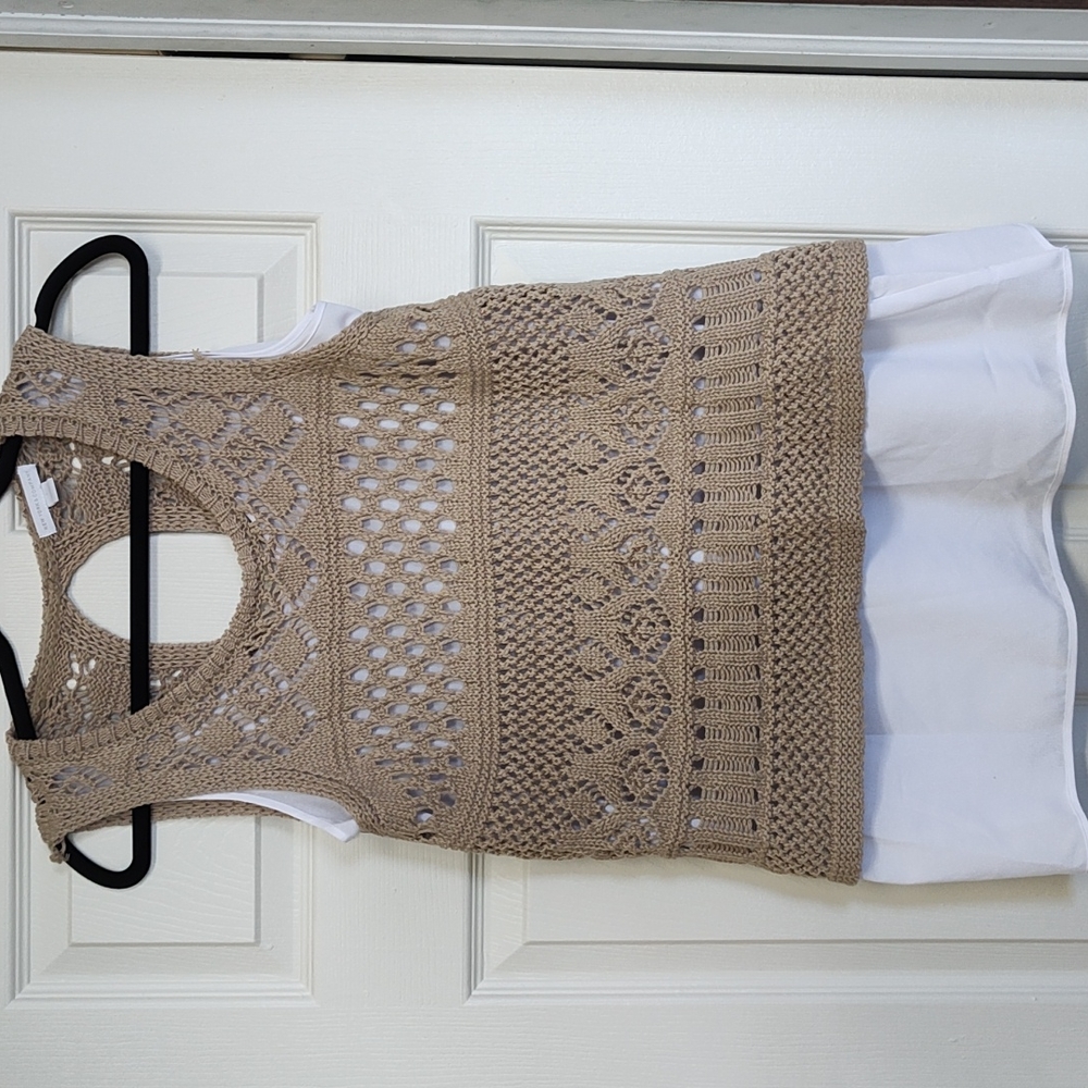 Knit tank top